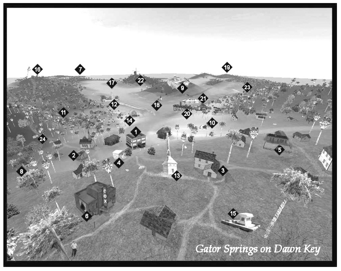 Welcome to Gator Springs on Dawn Key