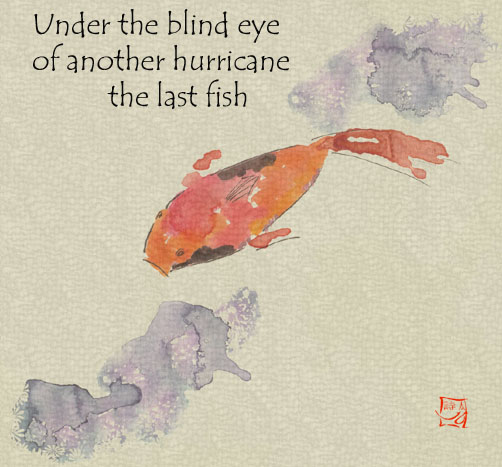 under the blind eye of a hurricane the last fish